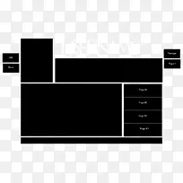响应式网页设计页面布局imvu模板桌面壁纸布局设计