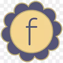 电脑图标facebook社交媒体剪辑艺术-古董标志