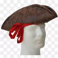 帽棕色海盗帽