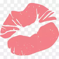 博客玩偶屋健身接吻舞蹈剪贴画-粉红色嘴唇