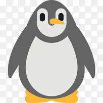 Emojipedia企鹅计算机图标.落叶