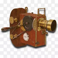 蒸汽朋克电影摄影机旧胶卷