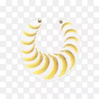 香蕉-家庭食品珠宝-围兜