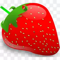 草莓派剪贴画-红草莓