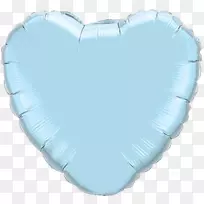 美拉气球派对心脏BOPET-珍珠气球