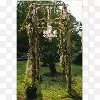 花园婚礼吊灯烛台优雅-婚礼舞台