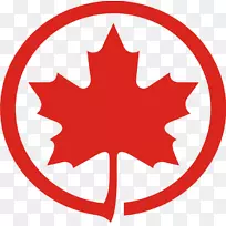 加拿大航空公司签名套件徽标航空公司航空旅行-加拿大