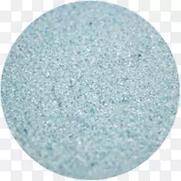 绿松石水晶石微软天蓝色结晶