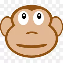 篮球笑话画幽默剪辑艺术-可爱的猴子