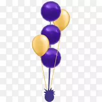 紫气球-气球拱