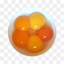 鸡蛋黄咸鸭蛋煎蛋蛋壳