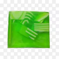 绿色长方形-弹簧绿色