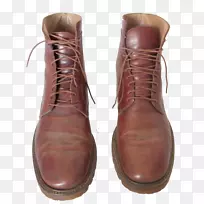 靴鞋棕色皮革-欧元