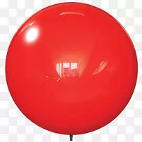 玩具气球派对生日红氦气球
