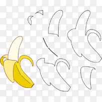 水果香蕉食品绘图.杨桃