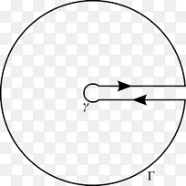 轮廓积分柯西积分定理柯西积分公式残差定理-轮廓