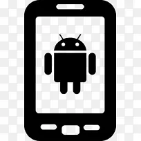 鹦鹉bebop无人机，android手机，智能手机-安静的手势