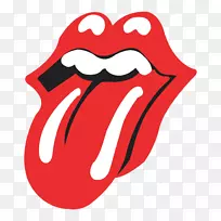 滚石标志音乐合奏-舌