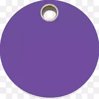 紫丁哥紫罗兰塑料圆-PU