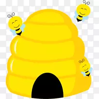 蜂巢蜂夹艺术-蜂巢模板下载