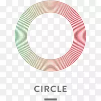 循环创新组织创业女性-图标圆形标志设计