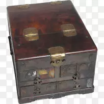 棺材古董盒珠宝-中式盒子标题