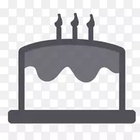 生日蛋糕电脑图标纸杯蛋糕-生日庆典