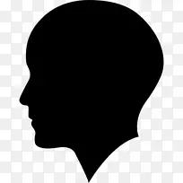 电脑图标面对智人人头秃顶