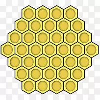 蜜蜂蜂巢夹艺术.蜜蜂蜂巢载体材料