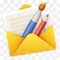 Airmail Mac应用商店电子邮件MacOS-货架文具装饰