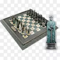 棋子上的五环魔王乌鲁克-海戈勒姆手绘的风景。