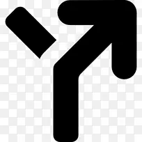 计算机图标箭头封装PostScript指针-上部