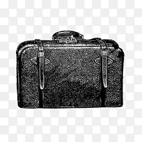 行李手提包公文包手提箱-老式手提箱