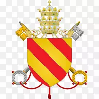 罗马教廷方济各教皇的臂章