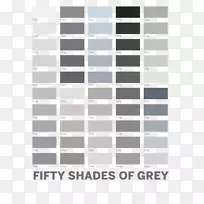 灰色色调和颜色图配色方案灰色婚礼海报设计