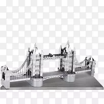 伦敦河塔桥泰晤士河铁塔伦敦大桥