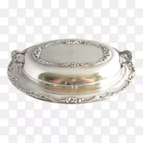 珠宝银餐具盒金属.银板