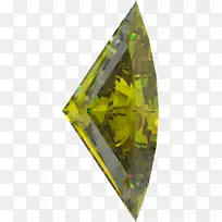 水晶宝石三角形