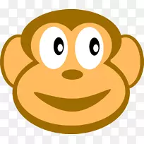 猴子剪贴画-朗基