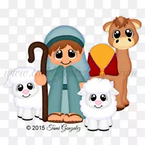 小狗宠物夹艺术-牧羊人