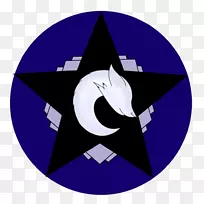 紫钴蓝紫罗兰标志-月光标志