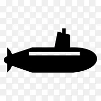 潜艇计算机图标符号剪辑艺术子