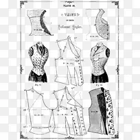 服装缝纫背心图案实用图片