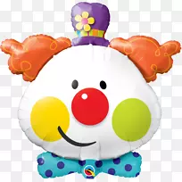 Mylar气球小丑派对小丑-可爱的气球