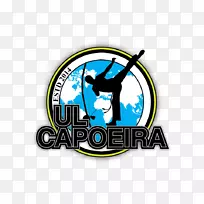 Capoeira平面设计标志舞蹈-巴西元素