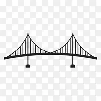 金门桥计算机图标-桥剪贴画