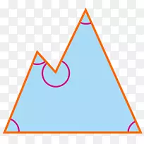 五边形七角十角形几何.不规则线