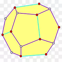 十二面体五边形柏拉图式立体正多边形十角不规则几何