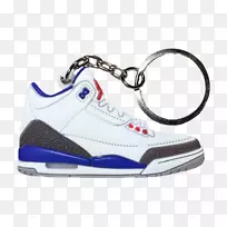 鞋气乔丹运动鞋钥匙链鞋类钥匙链标签