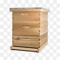 蜂巢养蜂蜂房姜黄蜂蜜